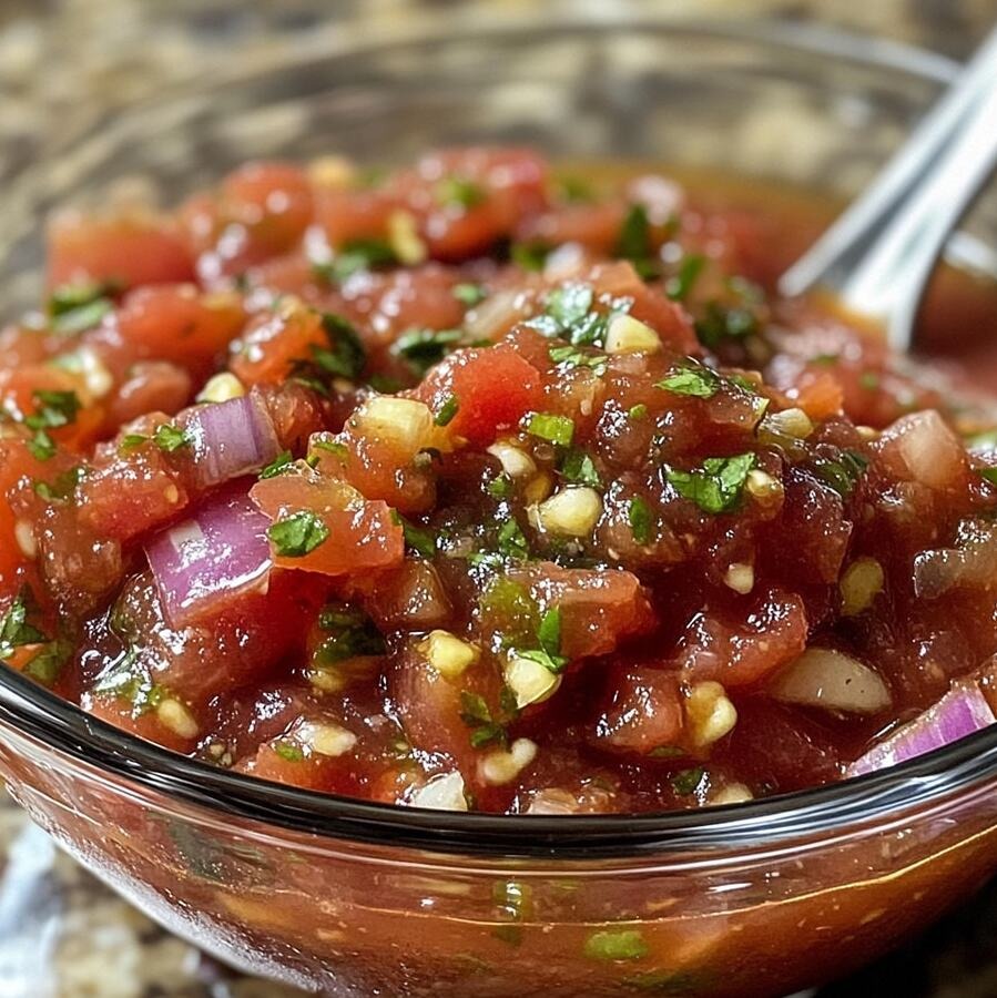 BEST HOMEMADE SALSA EVER RECIPE