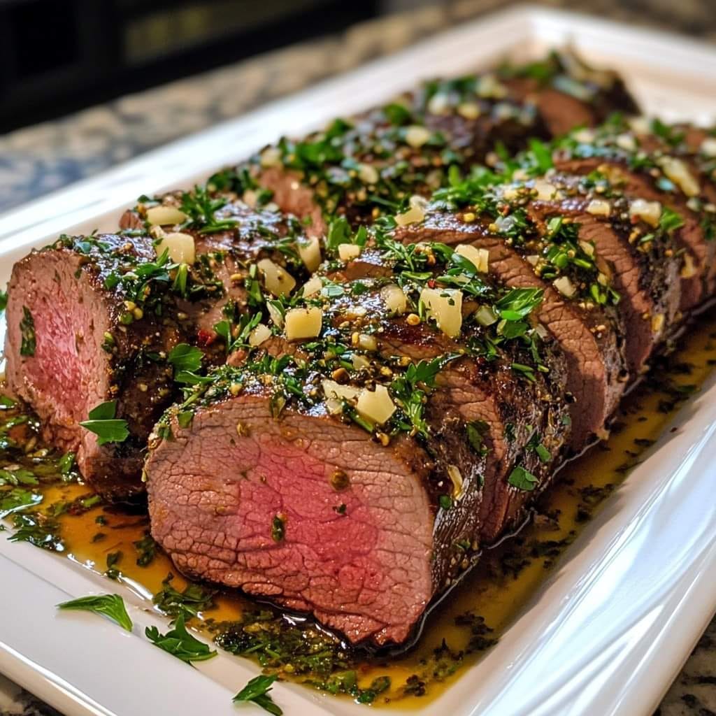 Herb Butter Beef Tenderloin Roast