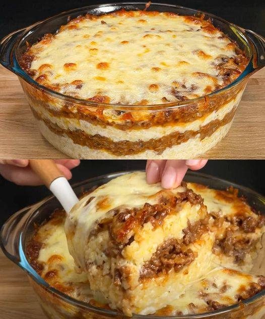 Mashed Potato and Meat Casserole Recipe