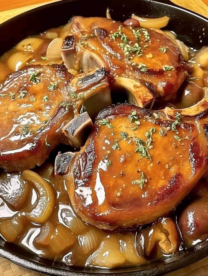 **Smothered Pork Chops