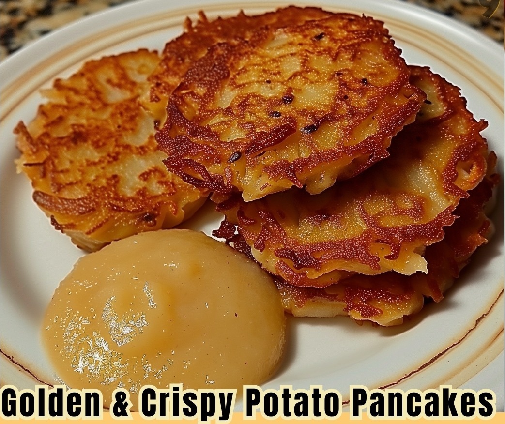 Golden & Crispy Potato Pancakes