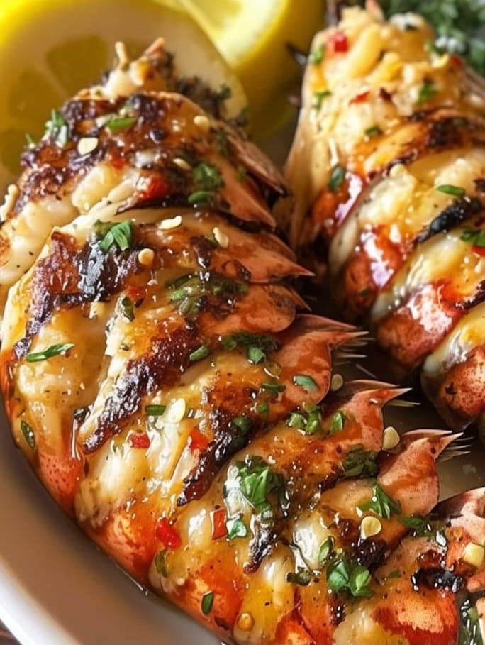 GARLIC BUTTER LOBSTER TAIL