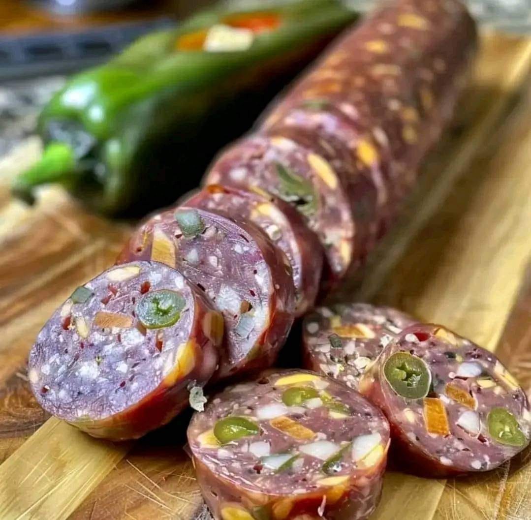 Venison Jalapeño Cheddar Summer Sausage