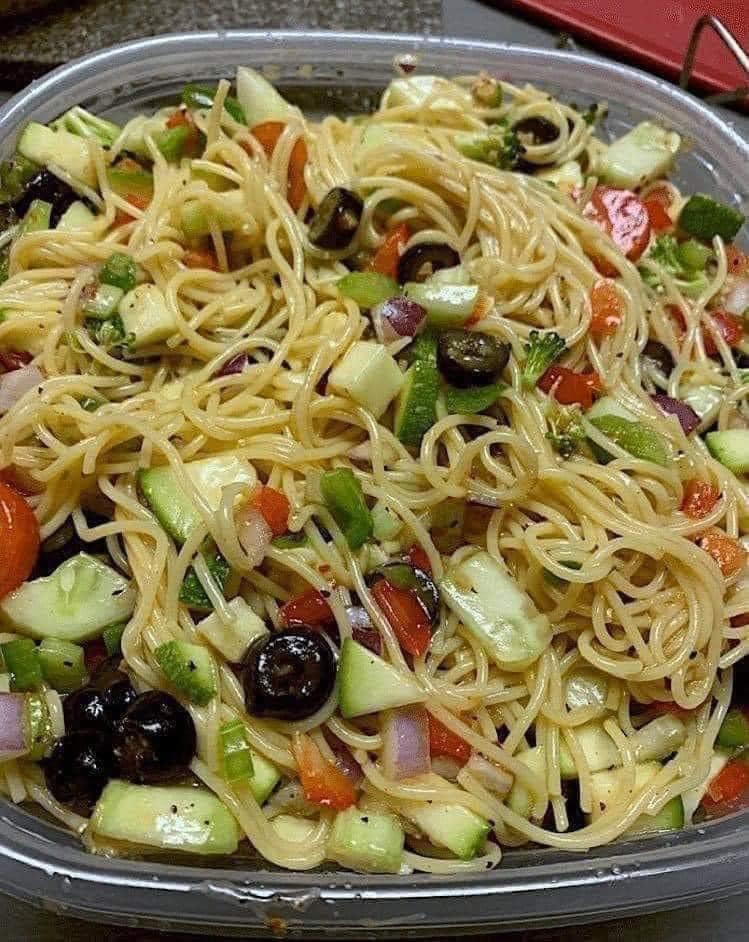 SPAGHETTI SALAD !!!