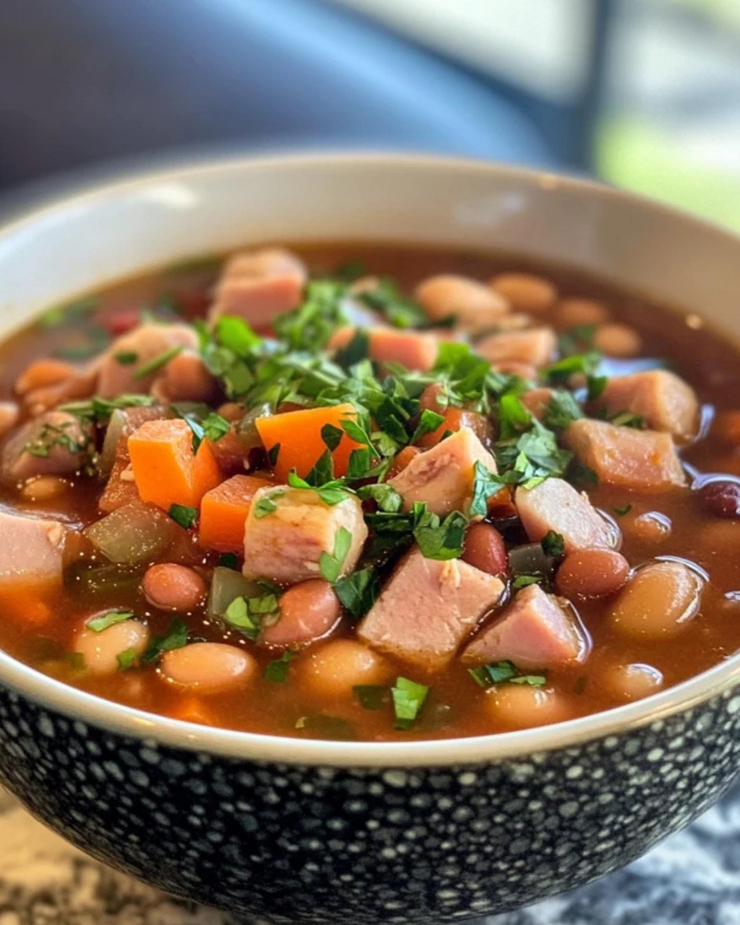 Hearty Ham and Bean Soup