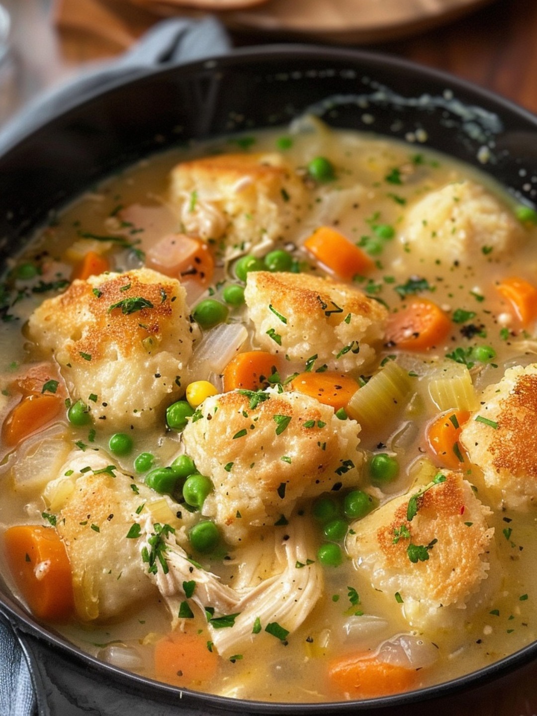 Chicken & Dumplings Soup 