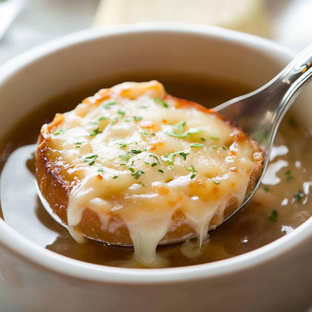 Classic French Onion Soup Recipe 