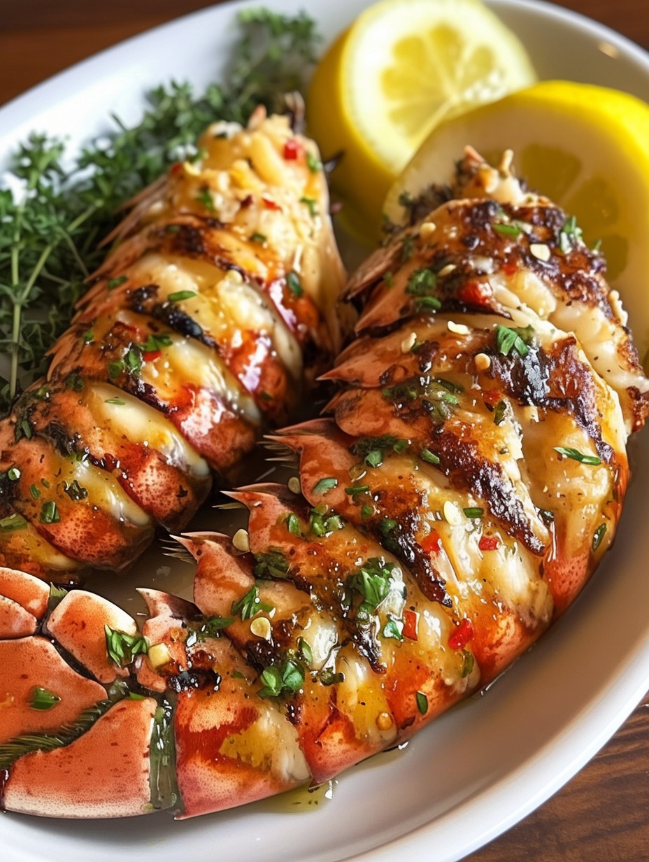 GARLIC BUTTER LOBSTER TAIL