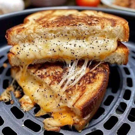 air fryer grilled cheese sandwich