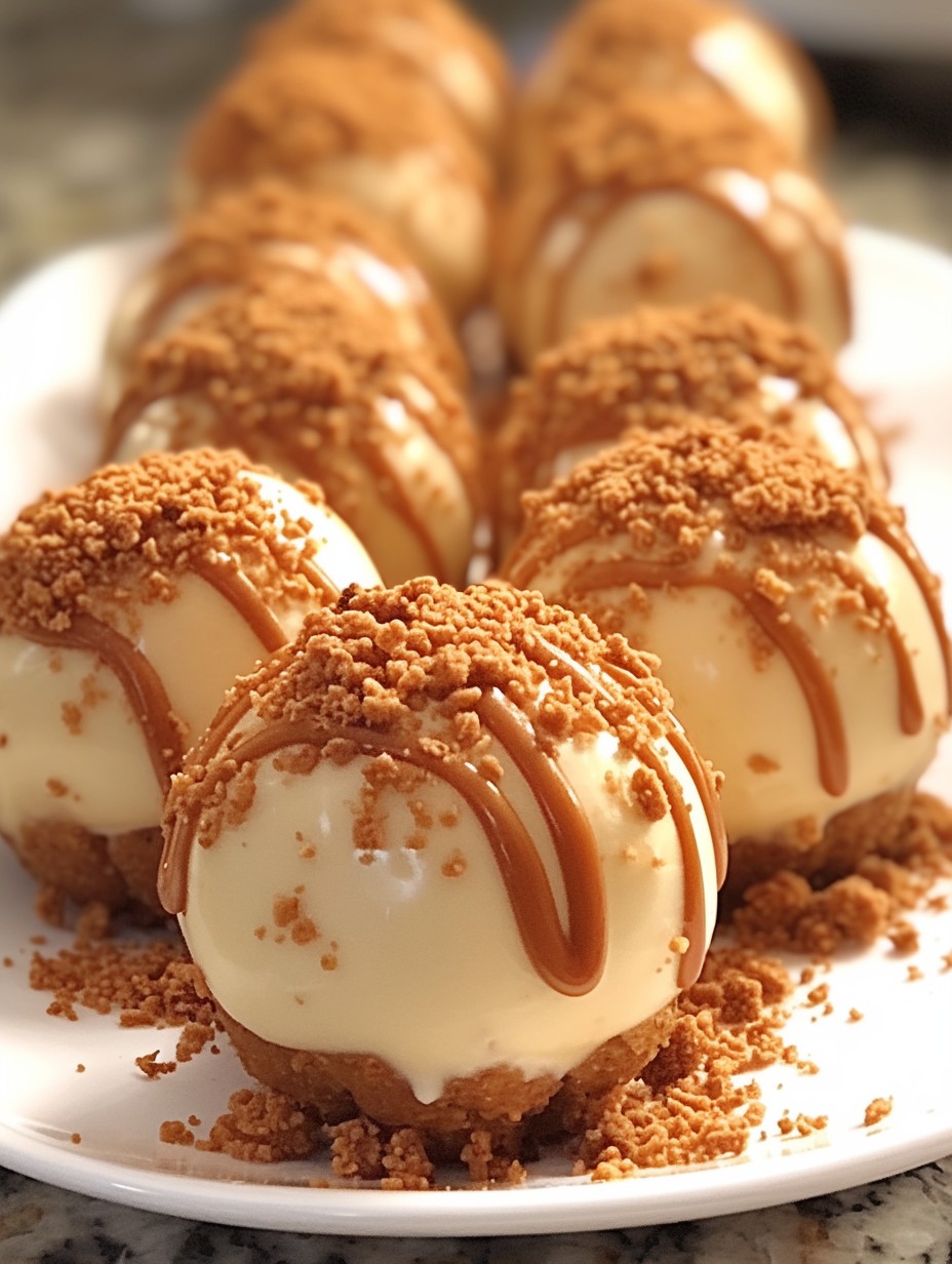 No Bake Pumpkin Cheesecake Balls