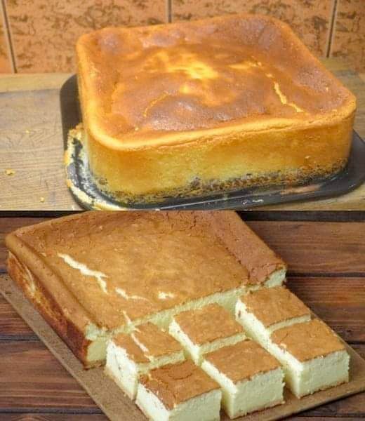 Classic Baked Cheesecake Squares