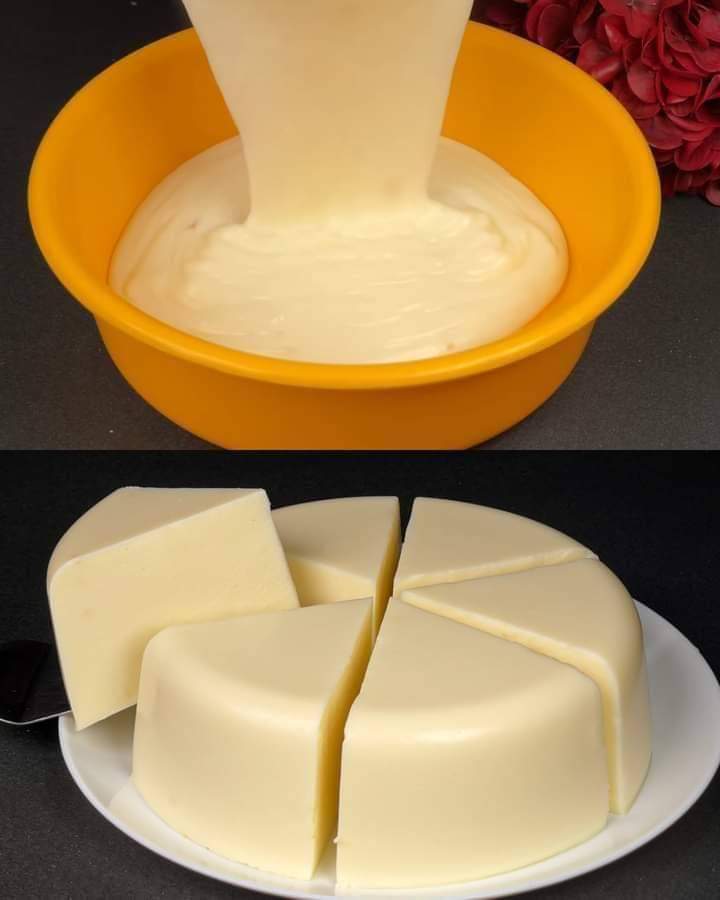 Homemade Cheese Block