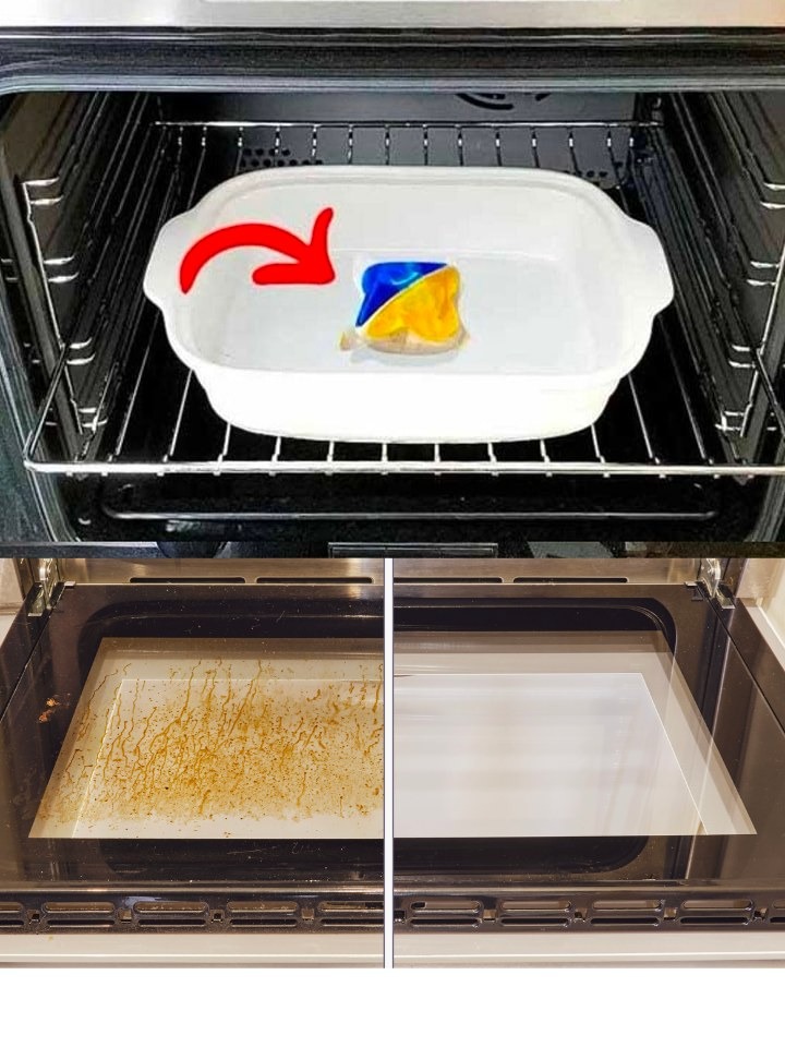 Revitalize your oven effortlessly with a dishwasher tablet!