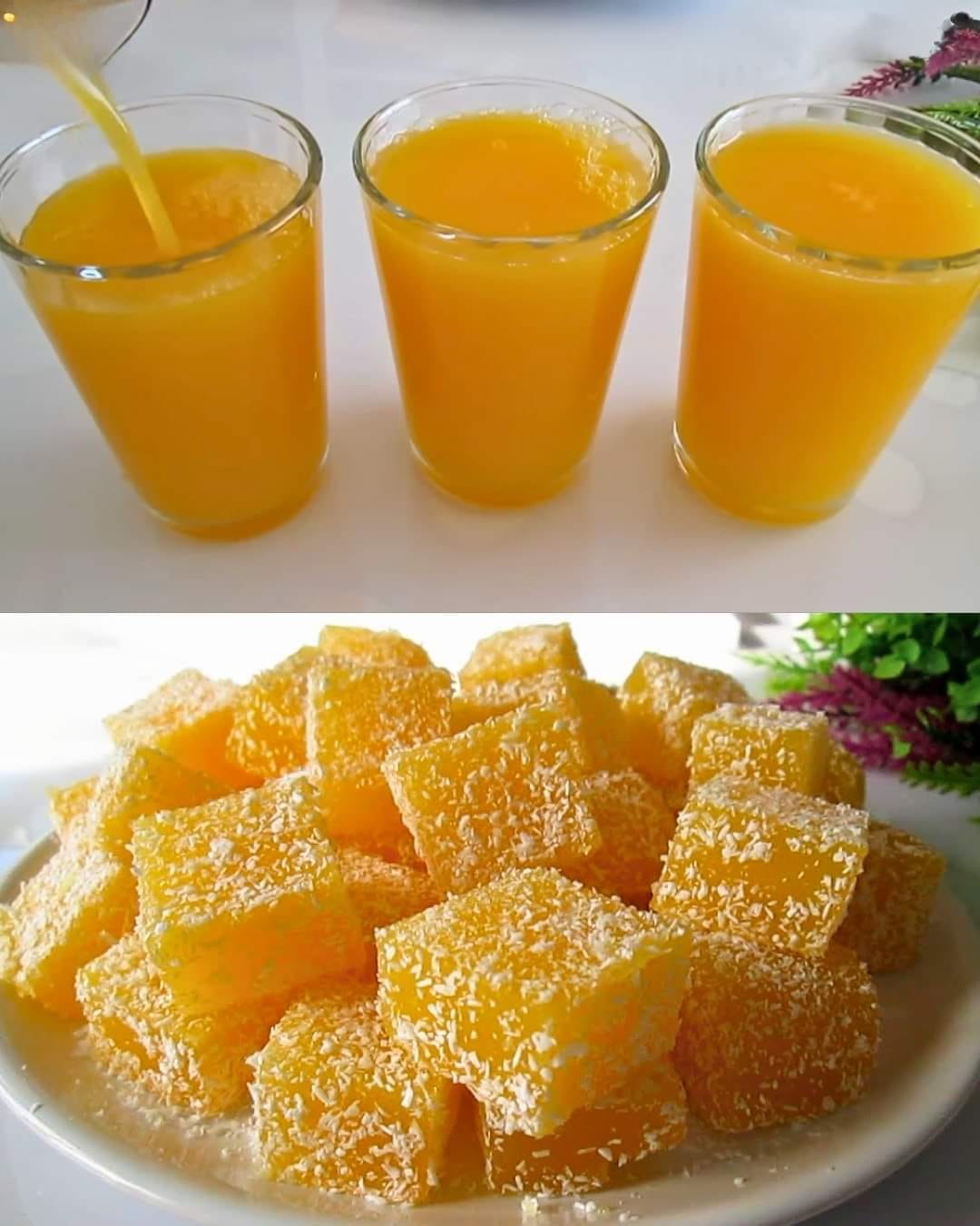 Orange Turkish Delight (Lokum)