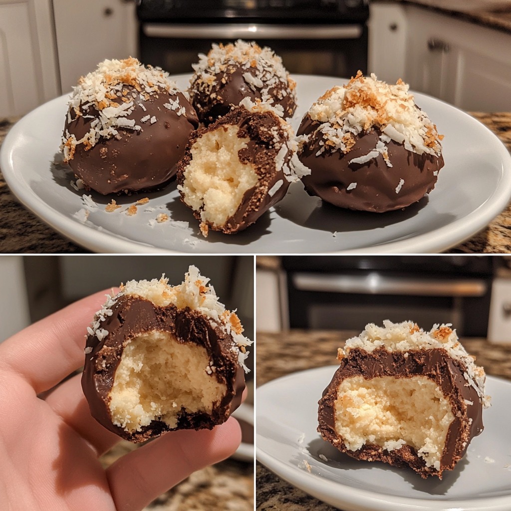 Chocolate Coconut Truffles