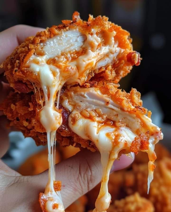 Cream Cheese and Bacon Stuffed Doritos Chicken