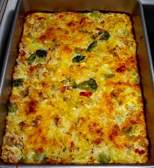 Christmas Breakfast Casserole