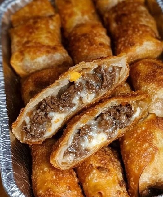 Cheesesteak Eggrolls