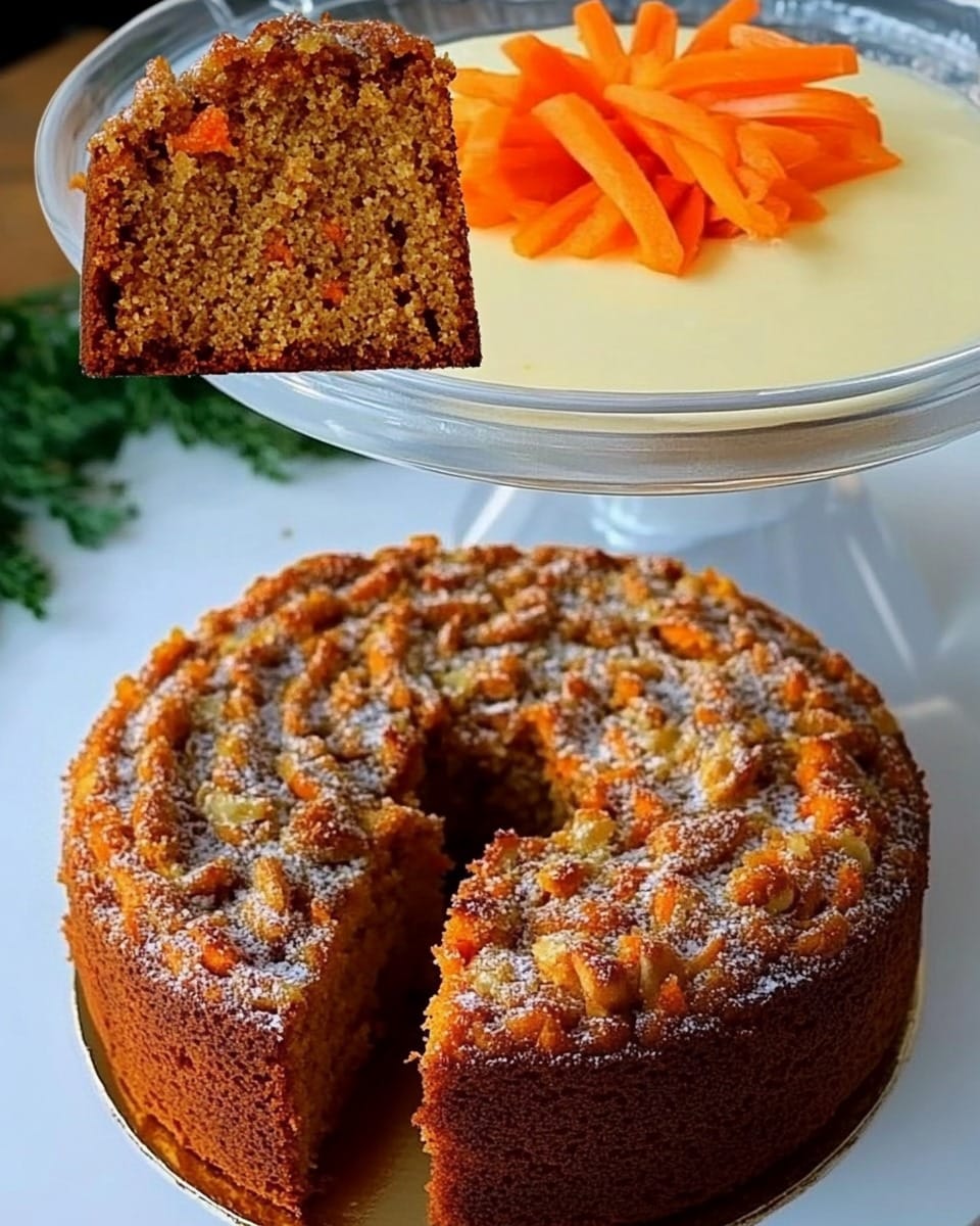 Carrot Walnut Cake recipe