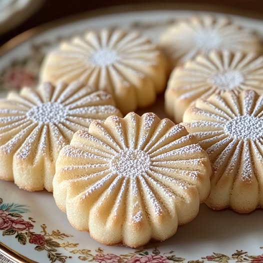 Turkish Butter Cookies (Kurabiye)