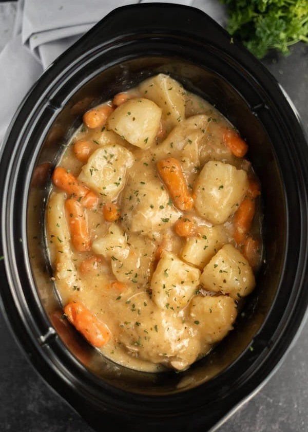 Potatoes with Crockpot Ranch Chicken Recipe