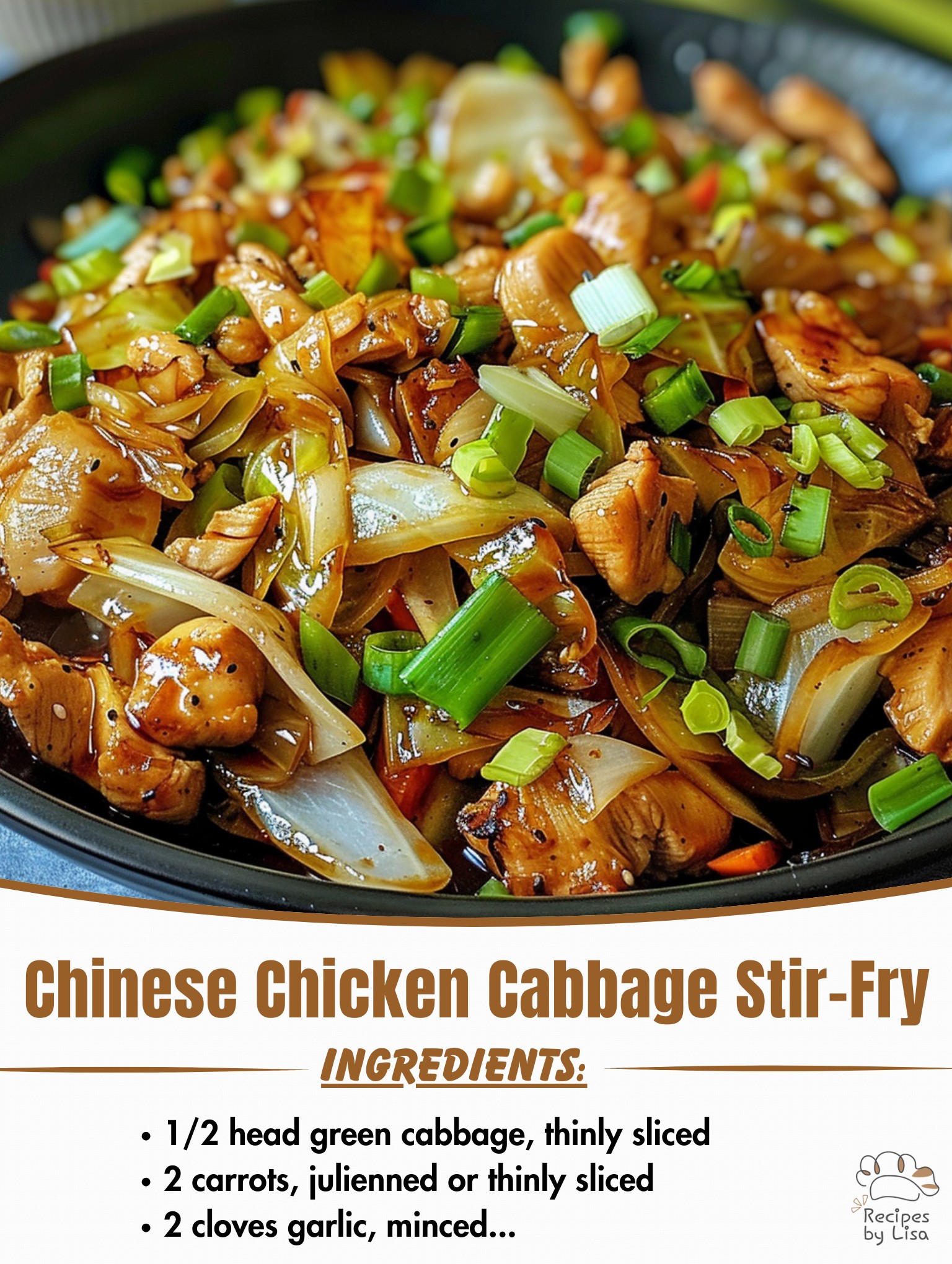  Chinese Chicken Cabbage Stir-Fry 