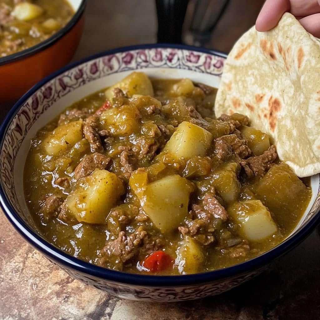 Green Chile Picadillo