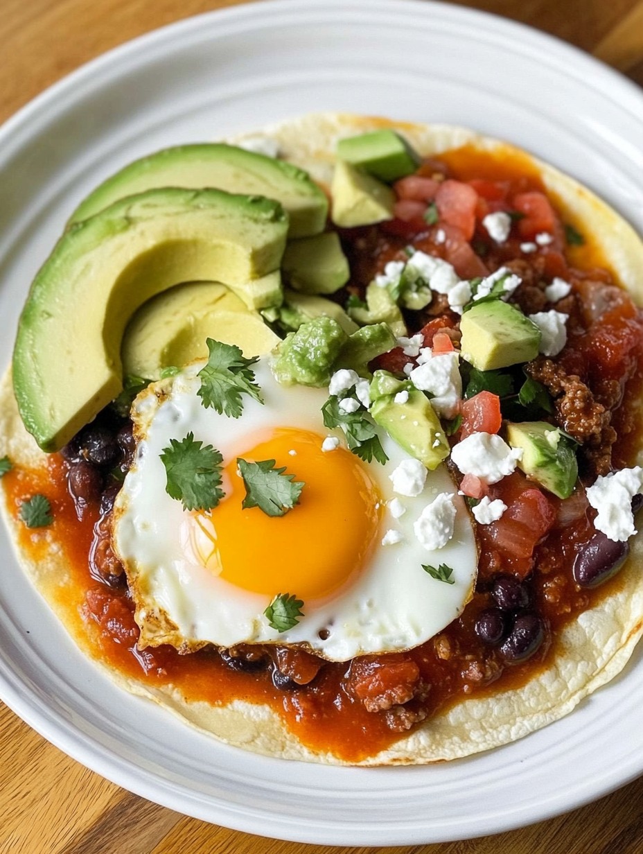 Huevos Rancheros Christmas Style