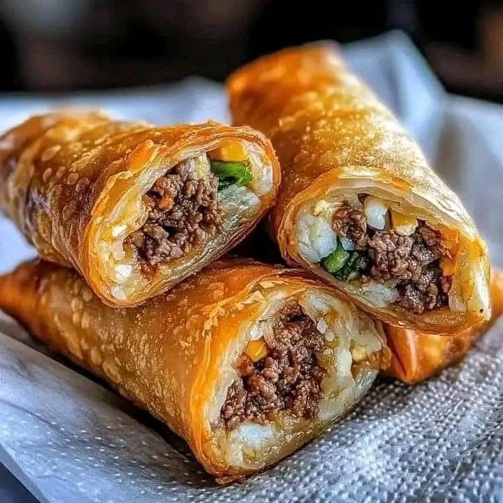  Beef Egg Rolls 