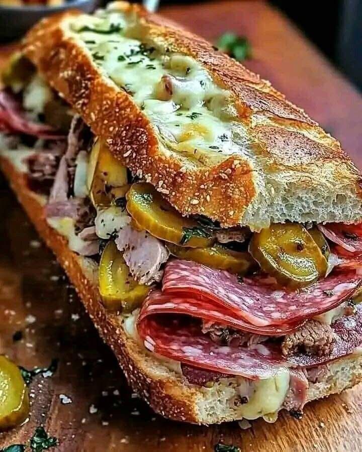 Italian Inspired Toasted Sandwich