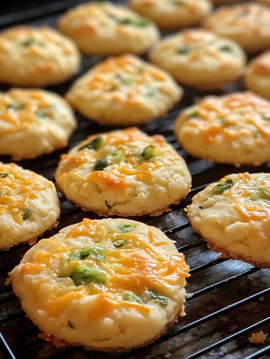 Cheesy Jalapeño Shortbread