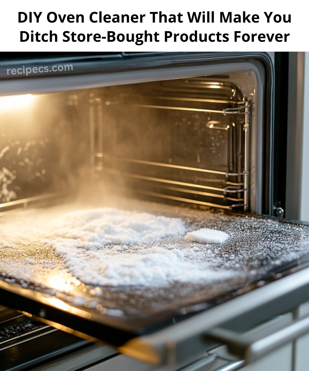 I’ll never buy another oven cleaner from the store again—