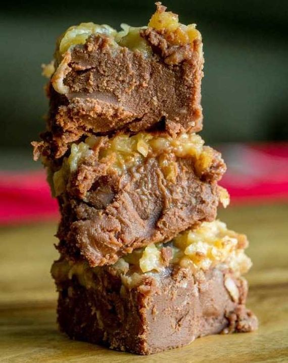 German Chocolate Fudge