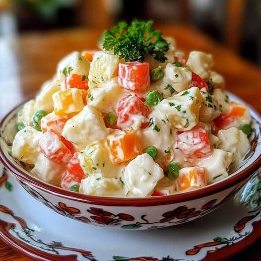 Ensalada Rusa (Colombian-Style Russian Salad) 