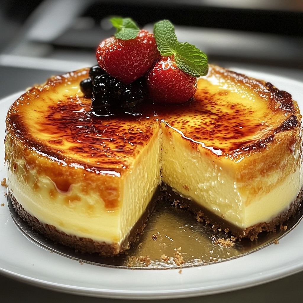  Creme Brulee Cheesecake