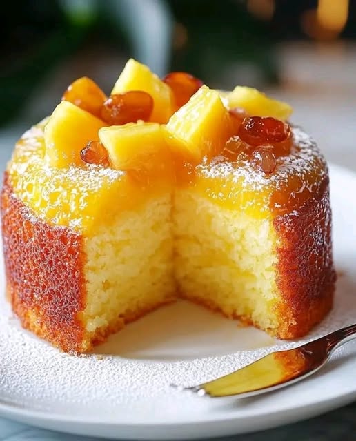 Juicy Pineapple Cake: A Tropical Dessert