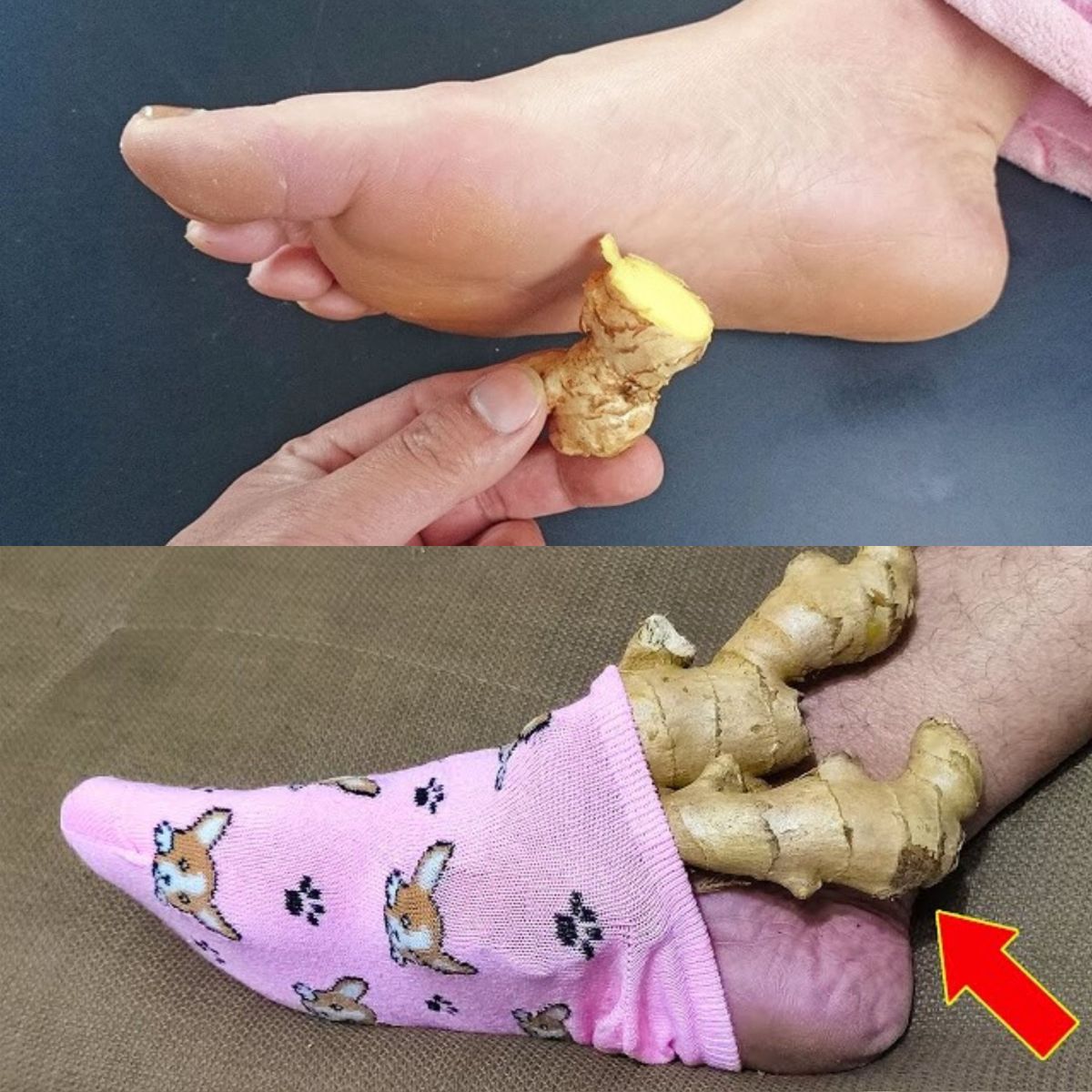 Place a Ginger Root on Your Feet and Stop Spending Money at the Pharmacy! (Did You Know?)