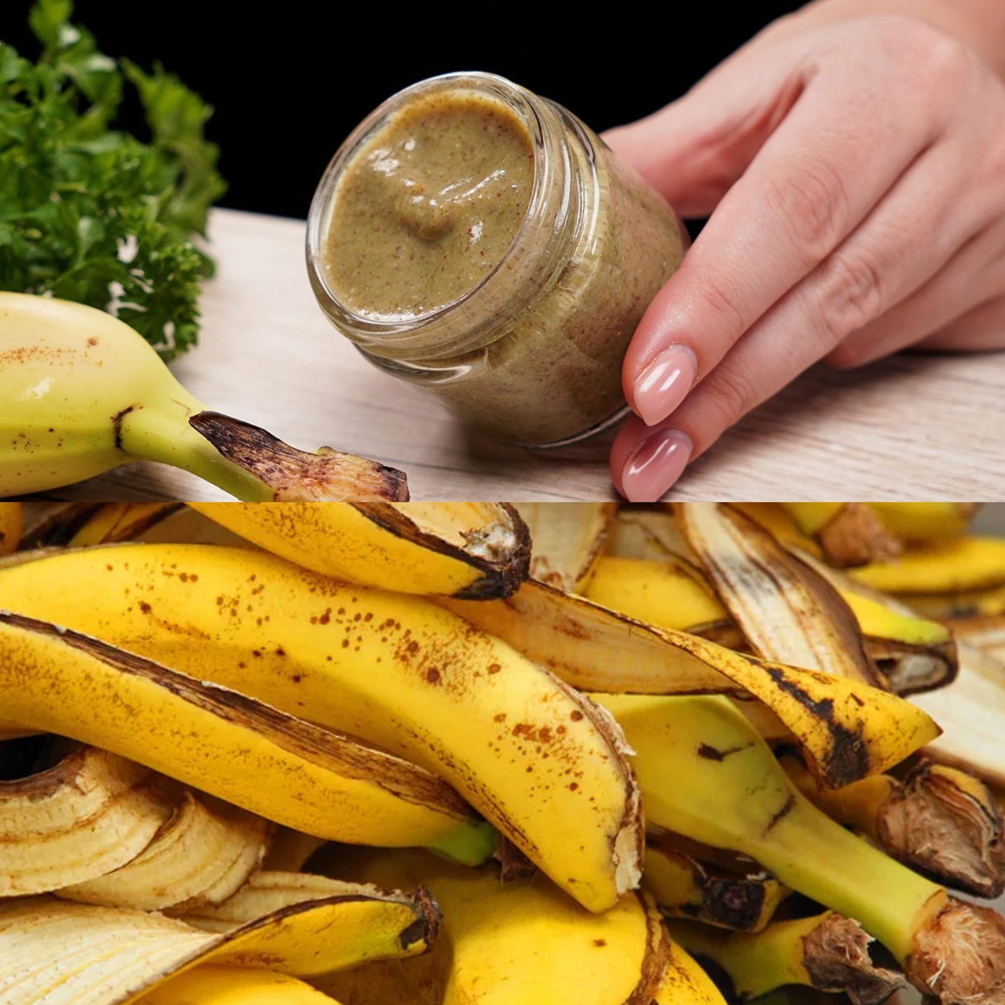 Banana peel Erases wrinkles