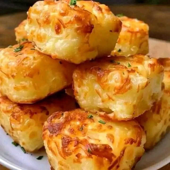 Cheesy Mashed Potato Puffs