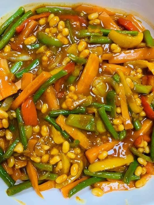 CARROTS AND BEANS SALAD RECIPE