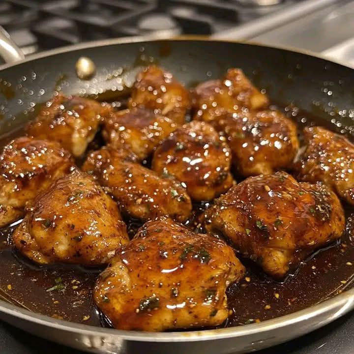 Honey Garlic Chicken Thighs