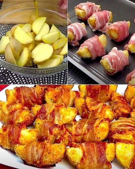 Irresistible Potato Rolls with Bacon – A Flavorful Twist on Bite-Sized Delights