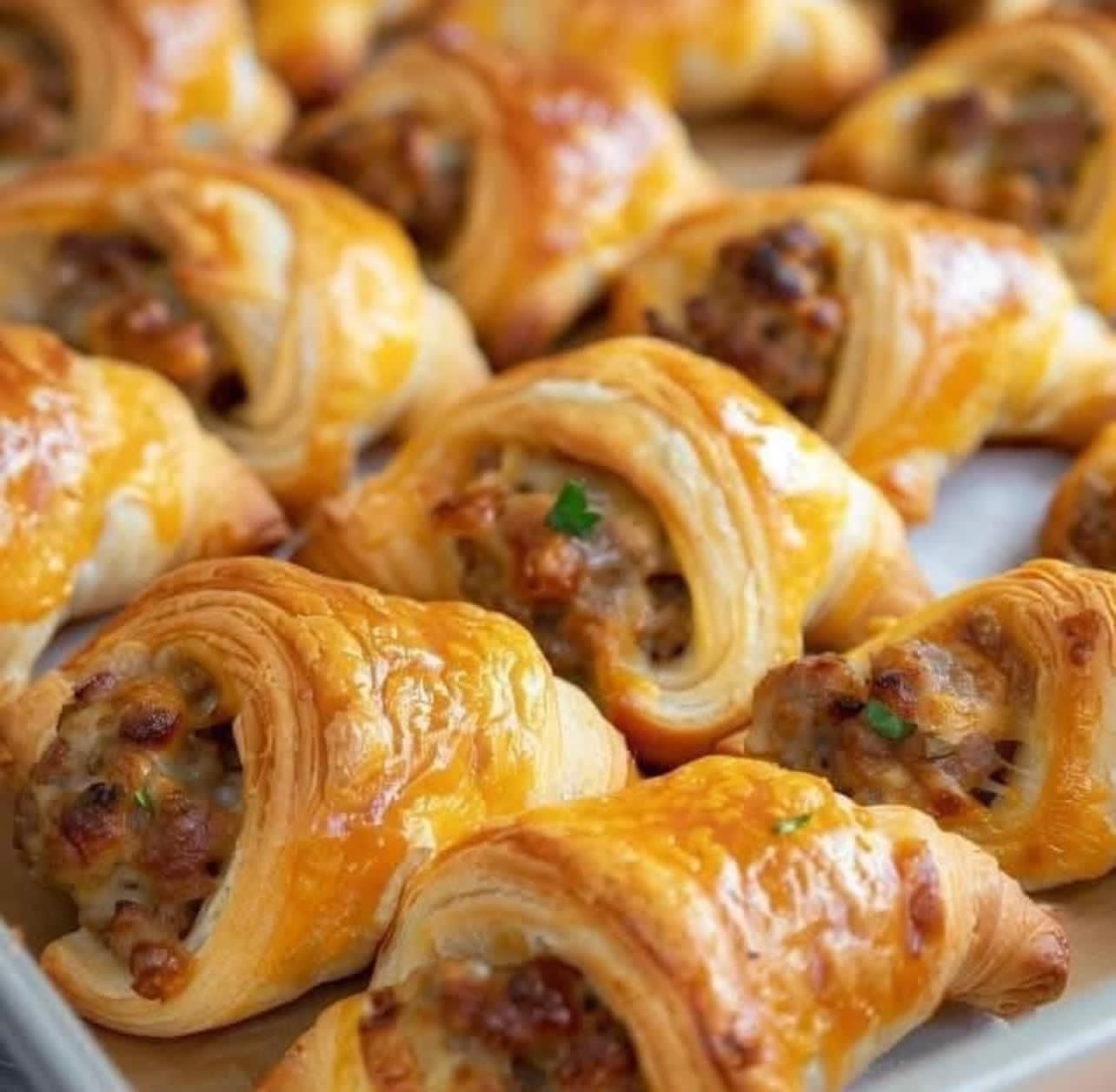 Sausage-Stuffed Puff Pastry Recipe