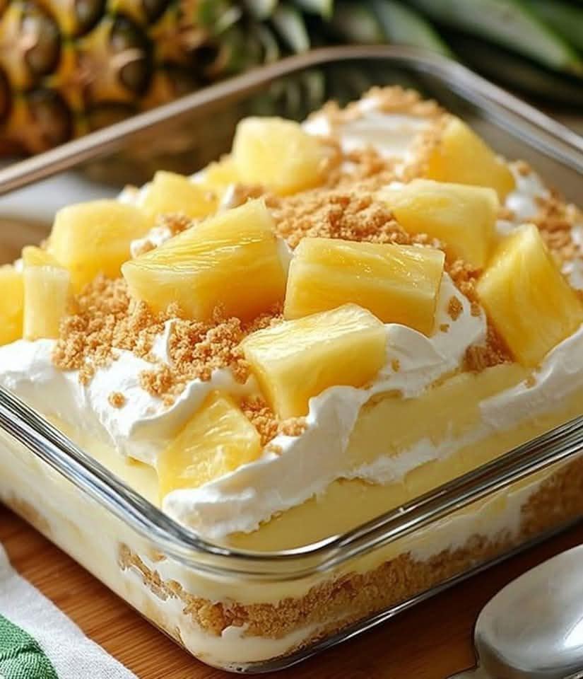 Pineapple Delight Dessert