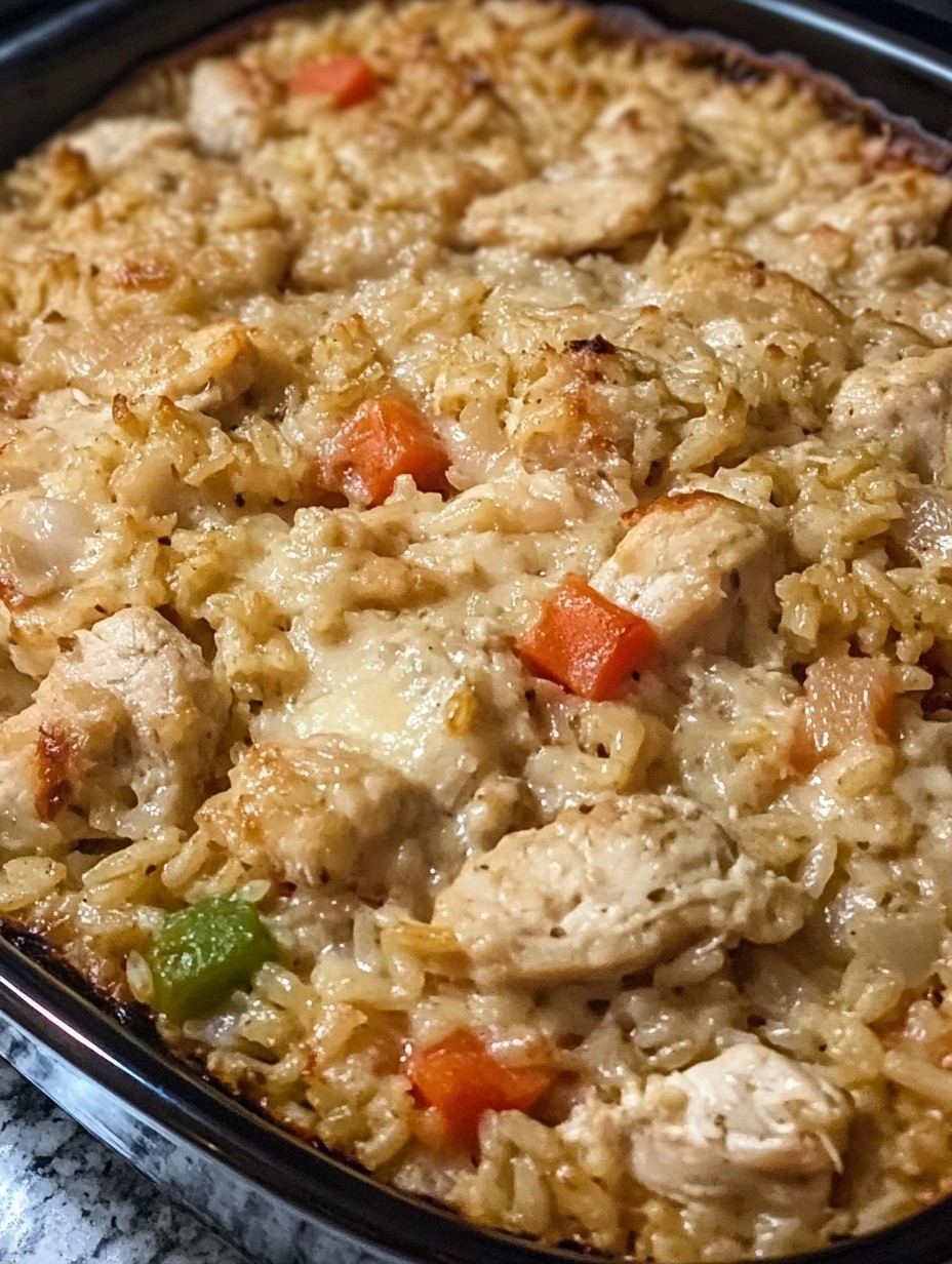 Creamy Chicken and Rice Casserole