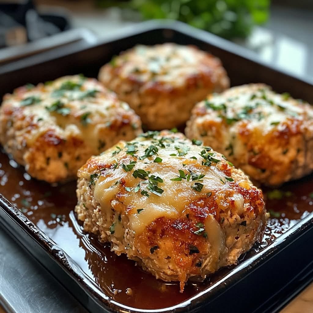 Boulettes de Poulet au Parmesan et Ail