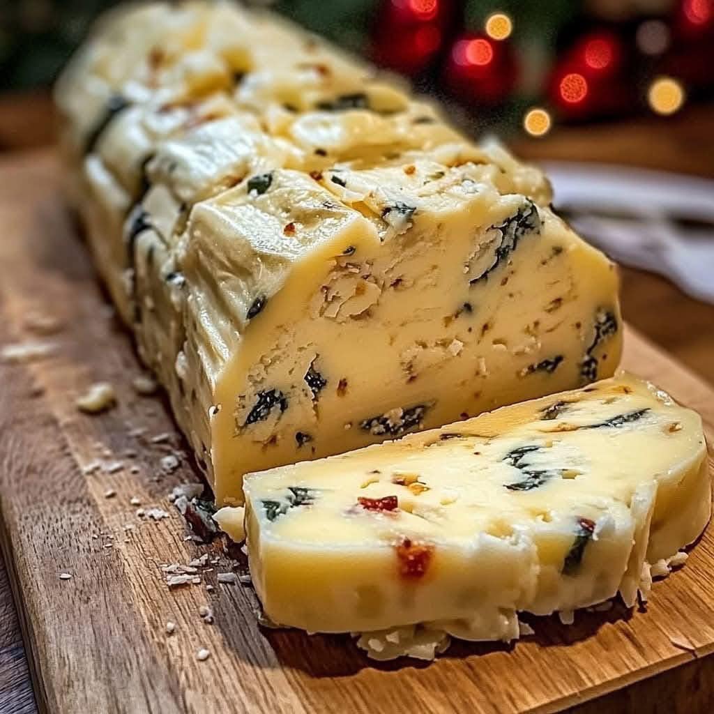 Festive Italian Cheese Log