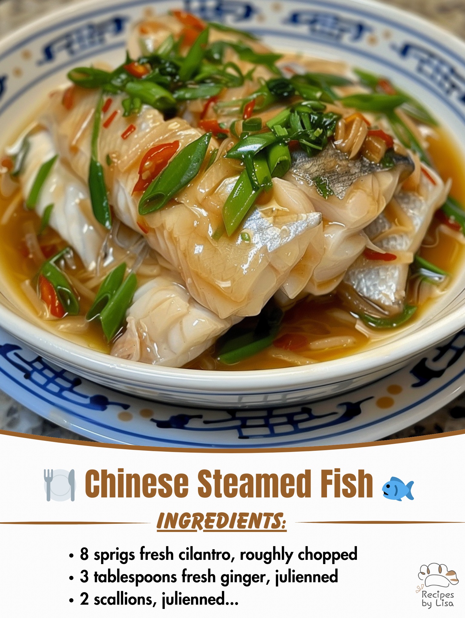  Chinese Steamed Fish 