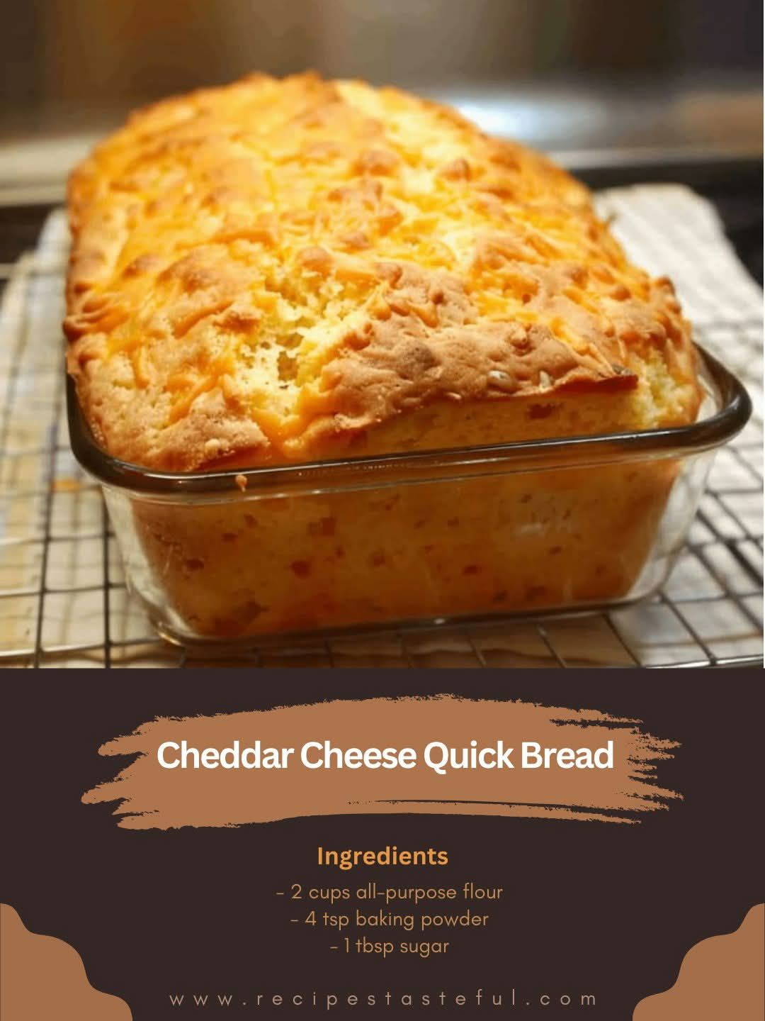 Cheddar Cheese Quick Bread