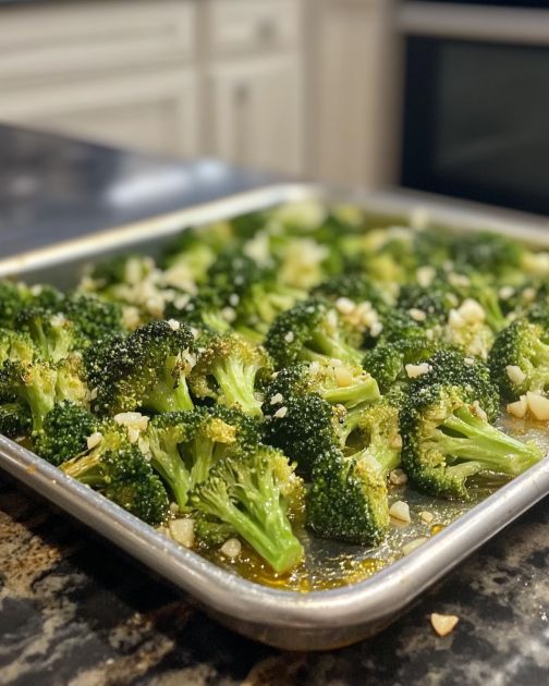 ‘Broccoli Bliss’ is what I call this—3 simple ingredients, but even the kids are asking for seconds!